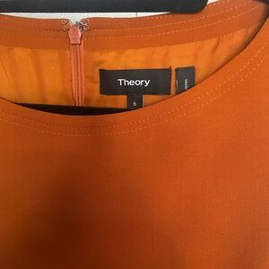 Theory Orange Dress